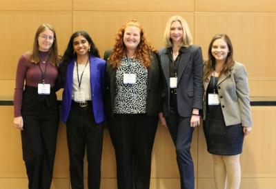 Jessica Moore '26 with peers at ILW 2025